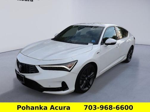 Platinum White Pearl 2025 Acura Integra w/A-Spec Technology Package