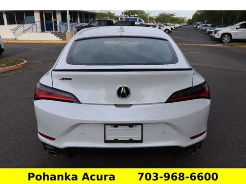 Platinum White Pearl 2025 Acura Integra w/A-Spec Technology Package