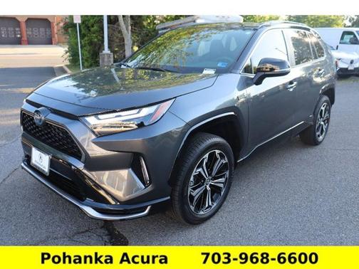 Magnetic Gray Metallic/Midnight Black Metallic 2024 Toyota RAV4 Prime XSE