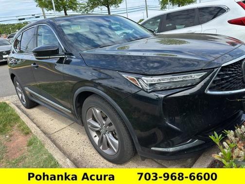 Black 2022 Acura MDX SH-AWD