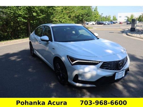 Platinum White Pearl 2023 Acura Integra w/A-Spec Package