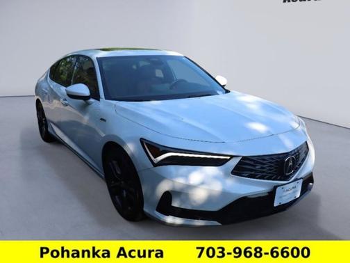 Platinum White Pearl 2023 Acura Integra w/A-Spec Package