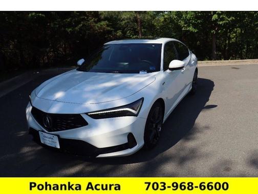 Platinum White Pearl 2023 Acura Integra w/A-Spec Package