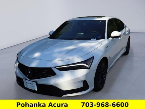 Platinum White Pearl 2023 Acura Integra w/A-Spec Package