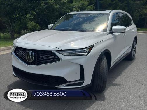 Platinum White Pearl 2026 Acura MDX w/Technology Package