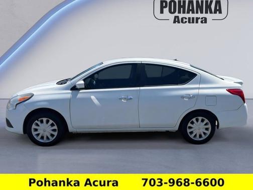 White 2017 Nissan Versa S
