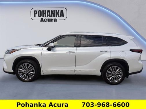 Wind Chill Pearl 2025 Toyota Highlander Platinum