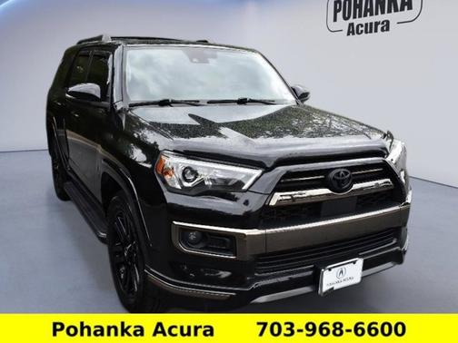 Midnight Black Metallic 2021 Toyota 4Runner Nightshade