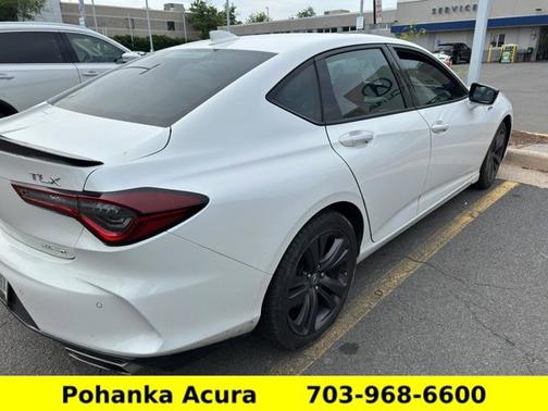 Platinum White Pearl 2022 Acura TLX w/A-Spec Package