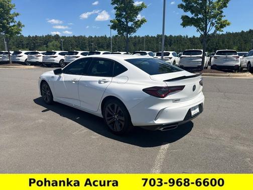 Platinum White Pearl 2022 Acura TLX w/A-Spec Package