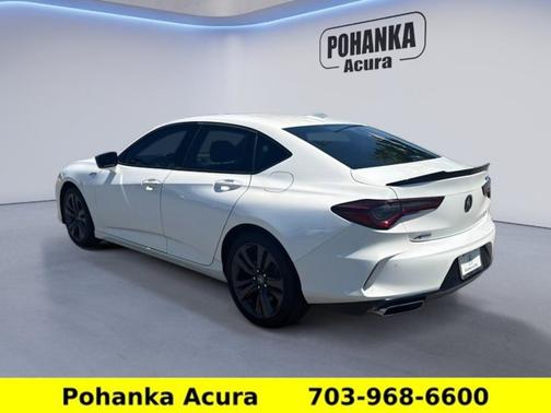 Platinum White Pearl 2022 Acura TLX w/A-Spec Package