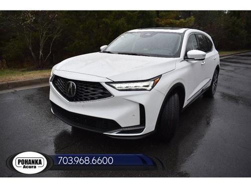 Platinum White Pearl 2026 Acura MDX w/Technology Package