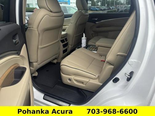 Platinum White Pearl 2020 Acura MDX Sport Hybrid Advance Package