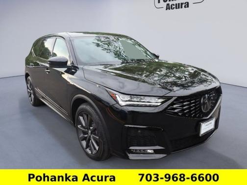 Majestic Black Pearl 2026 Acura MDX w/A-Spec Package