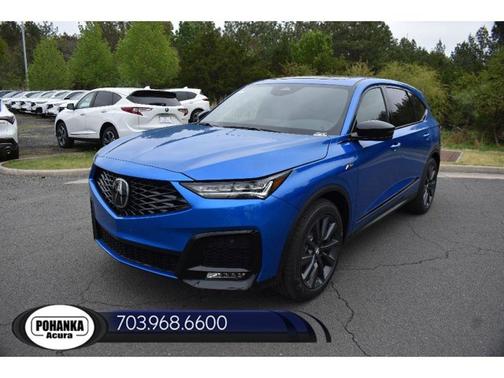 Double Apex Blue Pearl 2026 Acura MDX w/A-Spec Package