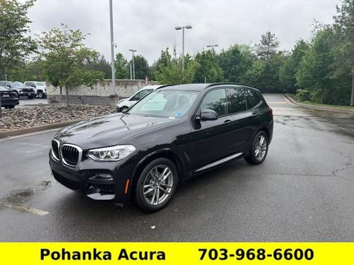 Black Sapphire Metallic 2020 BMW X3 xDrive30i