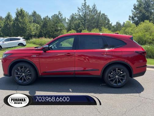 Performance Red Pearl 2026 Acura MDX w/A-Spec Package