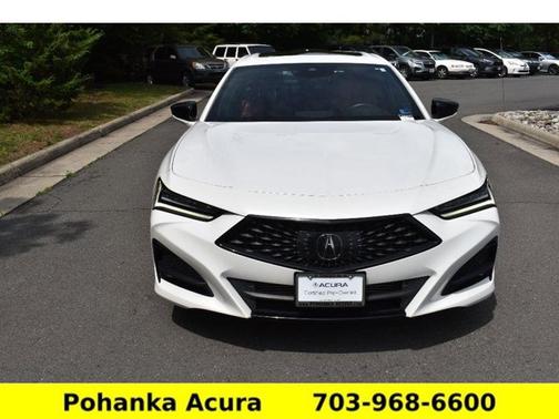 Platinum White Pearl 2022 Acura TLX w/A-Spec Package