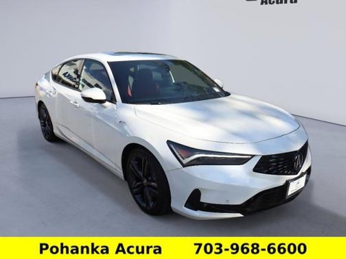 Platinum White Pearl 2025 Acura Integra w/A-Spec Technology Package