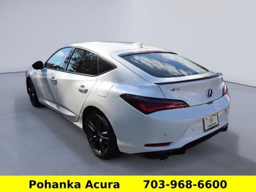 Platinum White Pearl 2025 Acura Integra w/A-Spec Technology Package