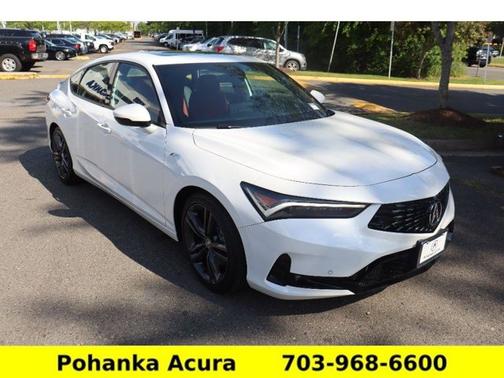 Platinum White Pearl 2025 Acura Integra w/A-Spec Technology Package