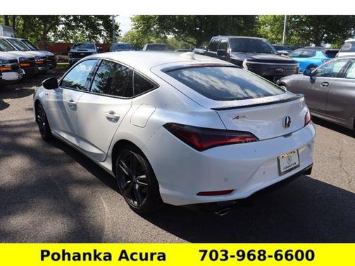 Platinum White Pearl 2025 Acura Integra w/A-Spec Technology Package