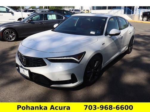 Platinum White Pearl 2025 Acura Integra w/A-Spec Technology Package