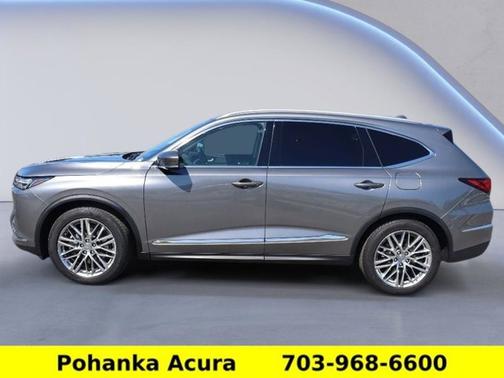 Liquid Carbon Metallic 2023 Acura MDX w/Advance Package