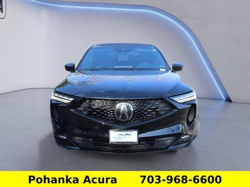 Majestic Black Pearl 2023 Acura MDX w/A-Spec Package