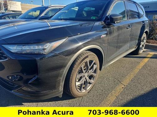 Majestic Black Pearl 2023 Acura MDX w/A-Spec Package