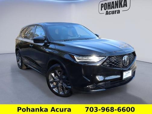 Majestic Black Pearl 2023 Acura MDX w/A-Spec Package
