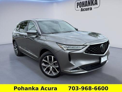 Liquid Carbon Metallic 2023 Acura MDX w/Technology Package
