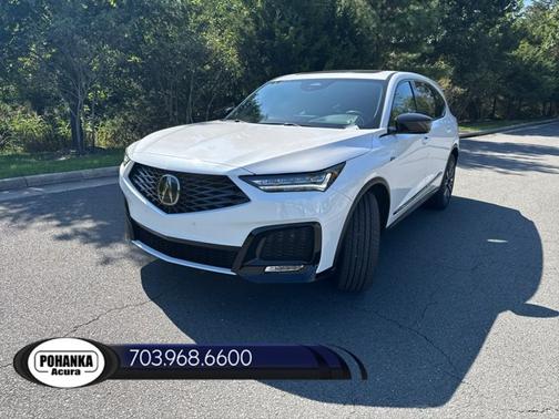Platinum White Pearl 2026 Acura MDX w/A-Spec Package