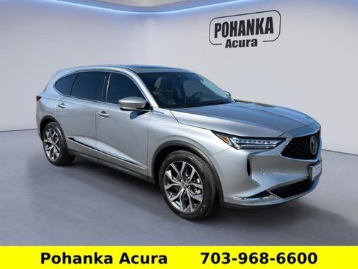 Lunar Silver Metallic 2023 Acura MDX w/Technology Package