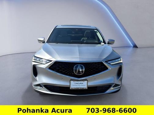 Lunar Silver Metallic 2023 Acura MDX w/Technology Package