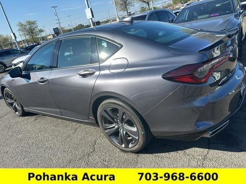 Modern Steel Metallic 2023 Acura TLX w/A-Spec Package