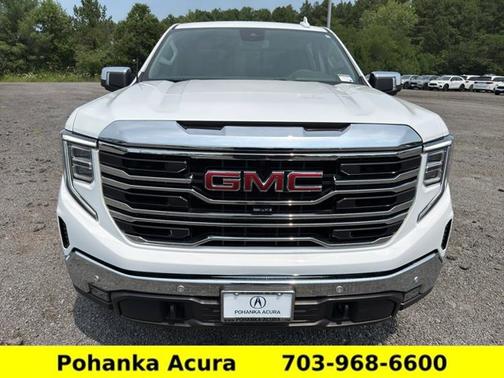 Summit White 2025 GMC Sierra 1500 SLT