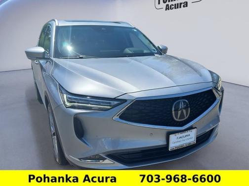 Lunar Silver Metallic 2023 Acura MDX w/Advance Package