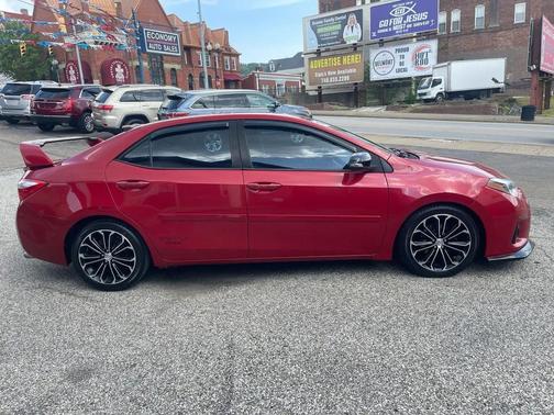 Burgundy 2014 Toyota Corolla LE Premium