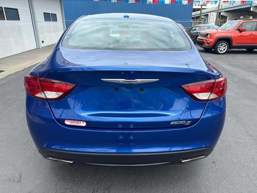 Blue 2015 Chrysler 200 S