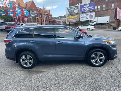 Light Blue 2015 Toyota Highlander Limited