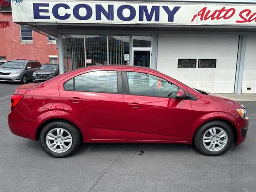 Red 2012 Chevrolet Sonic 2LS