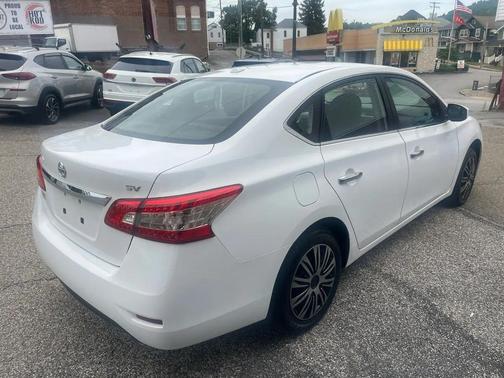White 2015 Nissan Sentra FE+ S