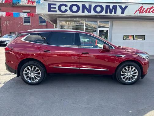 Red 2019 Buick Enclave Essence