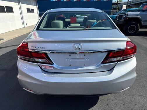 Silver 2013 Honda Civic LX
