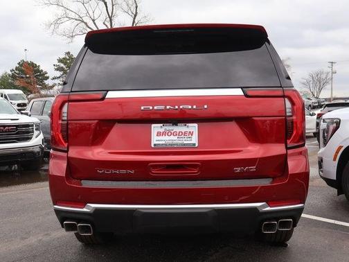 Volcanic Red 2026 GMC Yukon Denali
