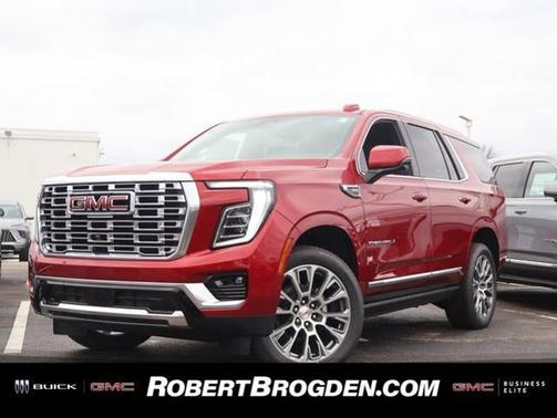 Volcanic Red 2026 GMC Yukon Denali