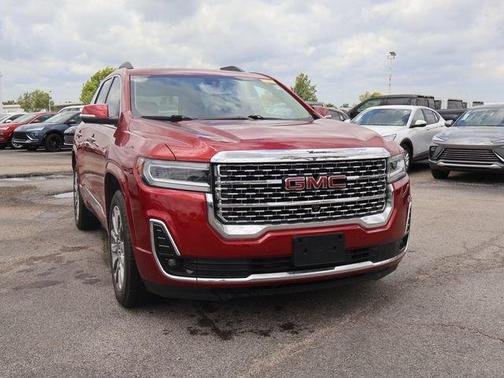 Volcanic Red 2023 GMC Acadia Denali