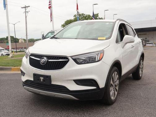 Summit White 2017 Buick Encore Preferred