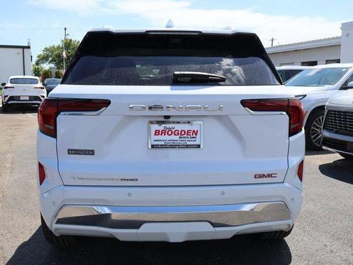 Glacier White 2026 GMC Terrain Denali